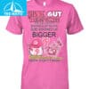 Strike Out Breast Cancer God Showed Up Bigger Faith Fight Finish Shirt