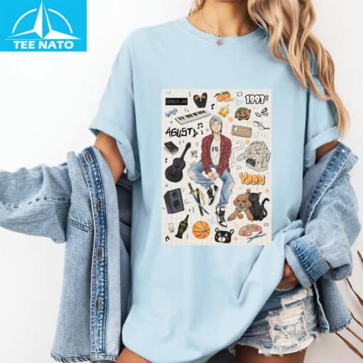 Sugar BTS Doodle Collage Shirt - Image 5