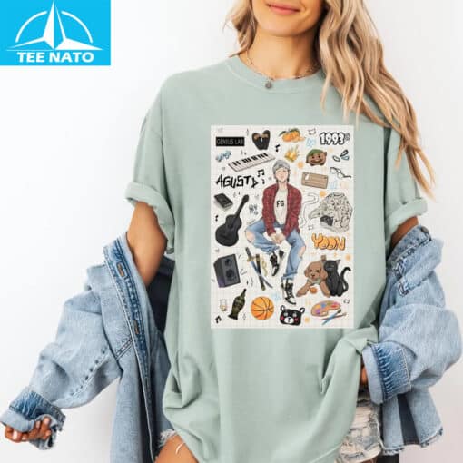 Sugar BTS Doodle Collage Shirt - Image 4