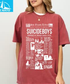 Suicideboy New Orleans Tribune Newspaper Graphic Shirt