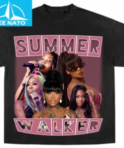 Summer Walker RB Singer Vintage Style Collage Shirt1