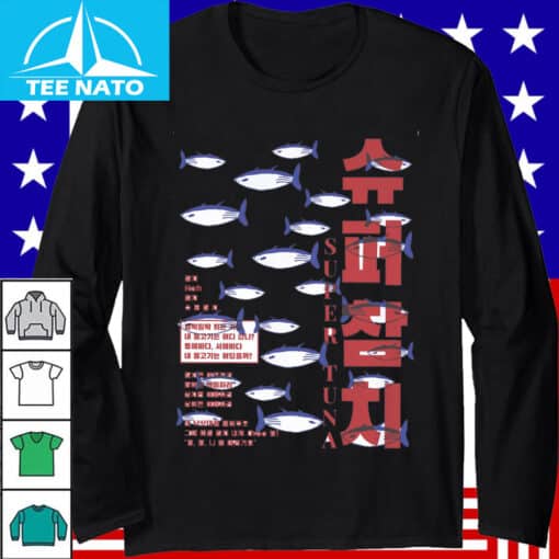 Super Tuna Jin Fishing Tour Dates Graphic Shirt - Image 5