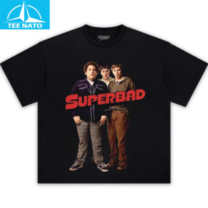 Superbad Movie Cast Graphic Shirt 14 Superbad Movie Cast Graphic Shirt