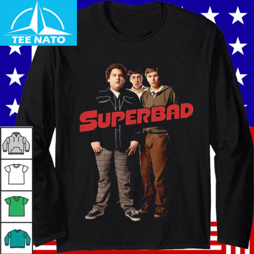 Superbad Movie Cast Graphic Shirt - Image 4