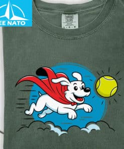 Superman Dog Cartoon Krypto Superdog Shirt2