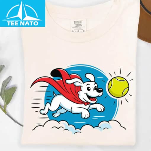 Superman Dog Cartoon Krypto Superdog Shirt - Image 4