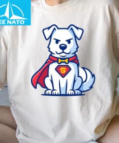 Superman Dog Cartoon Shirt1