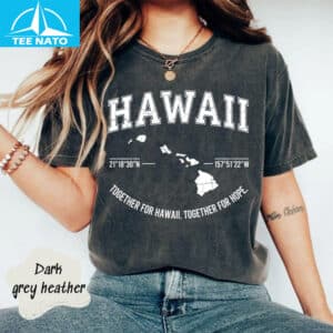 Support Hawaii Tsunami Relief 2025 Shirt