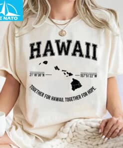 Support Hawaii Tsunami Relief 2025 Shirt2