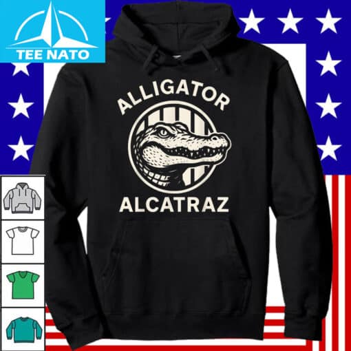 Swamp Prison Alcatraz Style Alligator Bayou Concept Shirt - Image 4