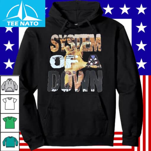 System Of A Down Band Logo Graphic Shirt - Image 4