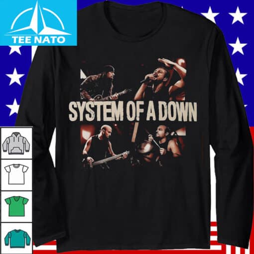 System Of A Down Concert 2025 Shirt - Image 3