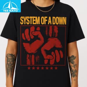 System Of A Down Hand Symbol Shirt