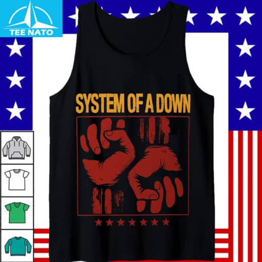 System Of A Down Hand Symbol Shirt - Image 5