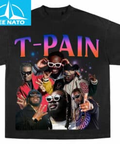T Pain Rapper Hip Hop Music Collage Shirt1