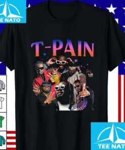 T Pain Rapper Hip Hop Music Collage Shirt3