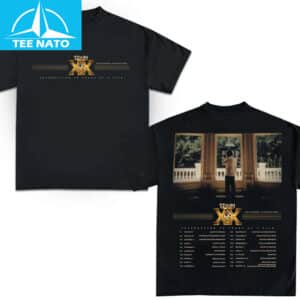 T Pain TP20 tour celebrating 20 years of his music career 2025 Tour Shirt