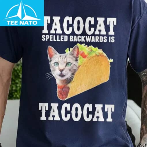 Tacocat Spelled Backwards Is Tacocat Shirt - Image 2