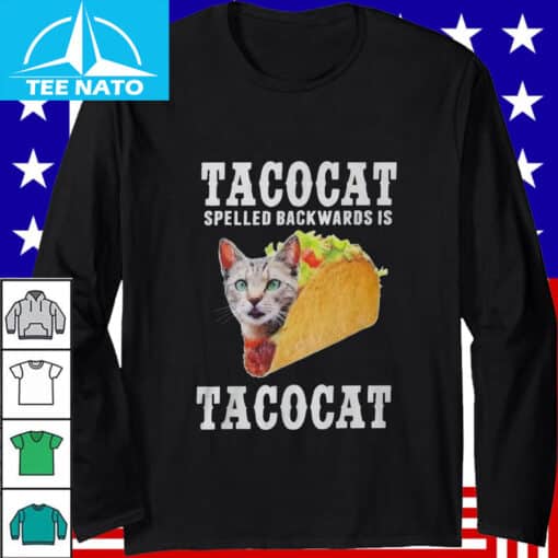 Tacocat Spelled Backwards Is Tacocat Shirt - Image 3