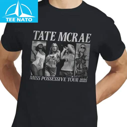 Tate McRae Miss Possessive Tour 2025 Concert Shirt - Image 3