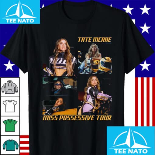 Tate McRae Miss Possessive Tour 2025 Shirt - Image 4