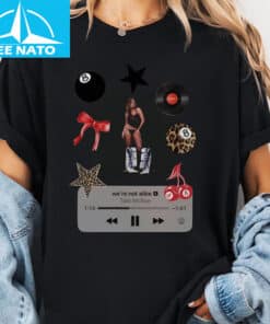 Tate McRae Were Not Alike Tems Music Player Graphic Shirt4