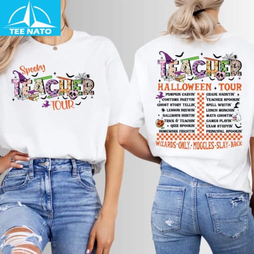 Teacher Halloween Tour Shirt