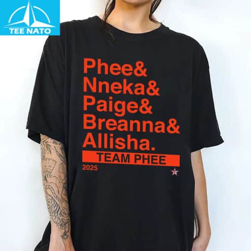 Team Phee Nneka Paige Breanna  Allisha All-star Shirt