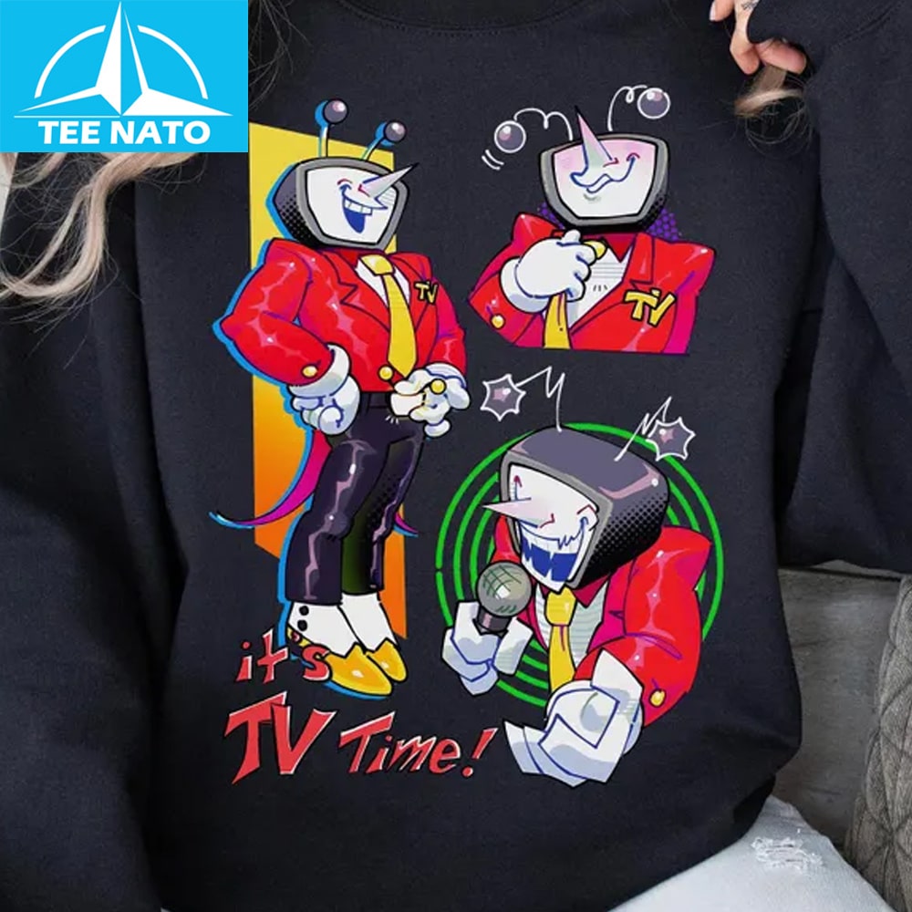 Close up of Tenna Deltarune Meme Shirt