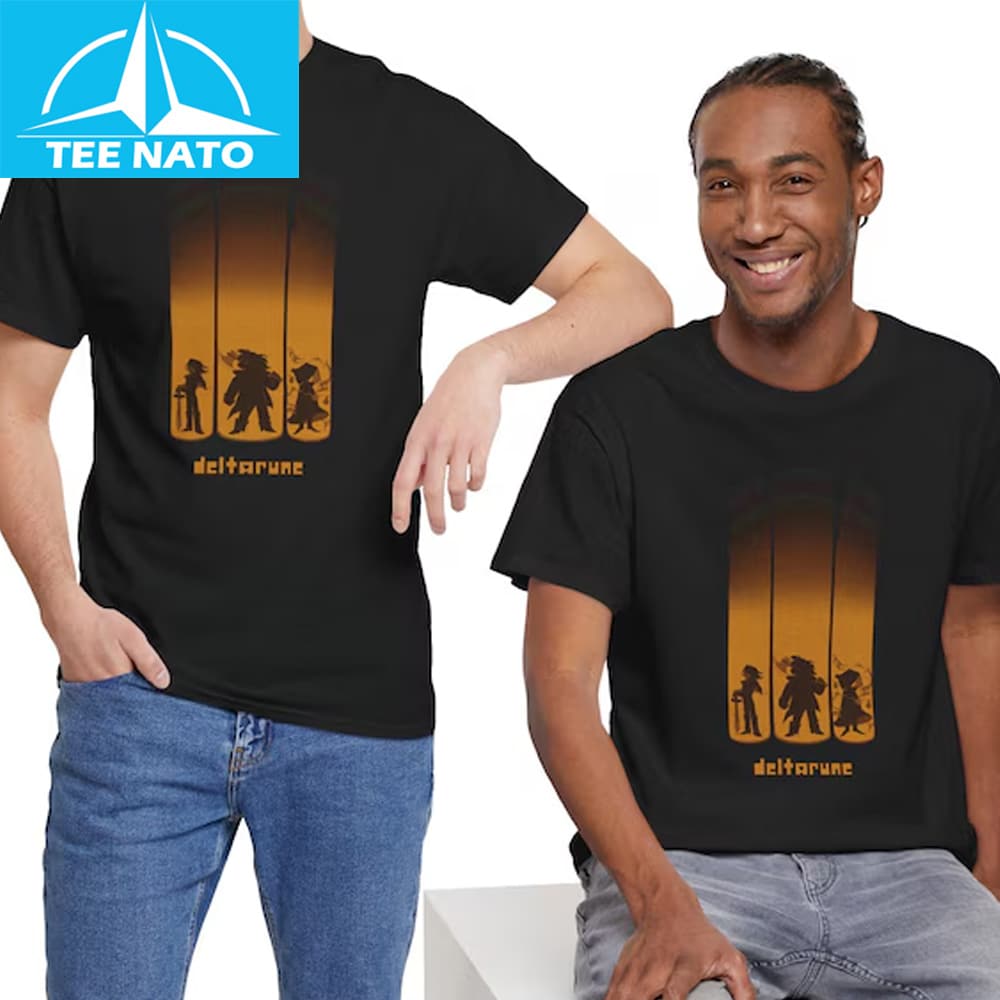 A styled look of the Tenna Deltarune Shirt
