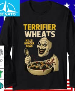 Terrifier Wheats Kills Hunger Dead Art The Clown Shirt1