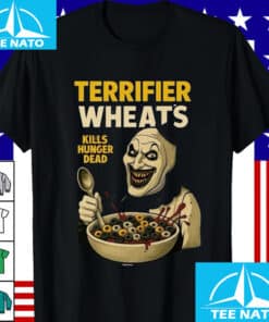Terrifier Wheats Kills Hunger Dead Art The Clown Shirt2