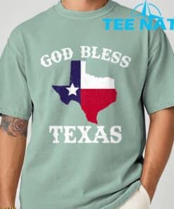 Texas Flag Texan God Bless Texas Shirt 2