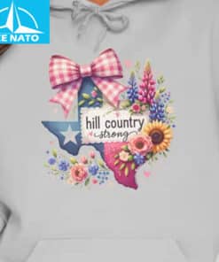 Texas Hill Country Strong Floral Graphic Shirt2