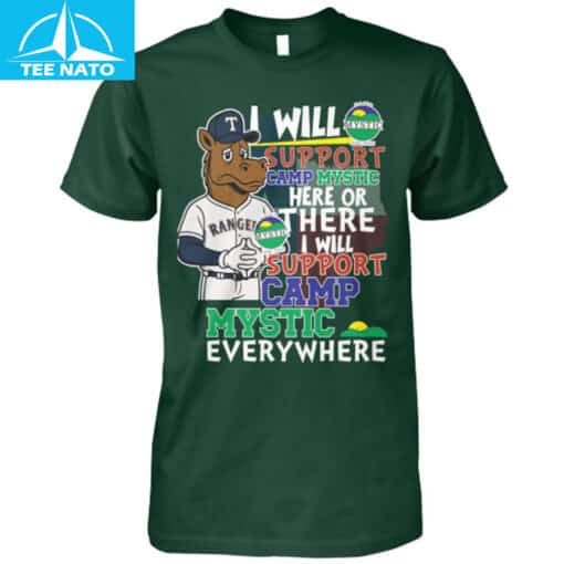 Texas Rangers Camp Mystic Baseball Fan Shirt - Image 3