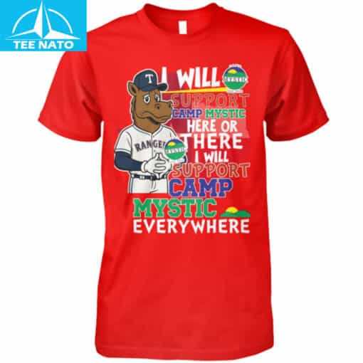 Texas Rangers Camp Mystic Baseball Fan Shirt - Image 5