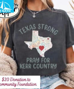 Texas Strong Kerr County Kerrville Shirt2
