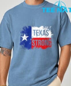Texas Strong Lone Star Flag Vintage T Shirt 3