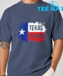 Texas Strong Lone Star Flag Vintage T Shirt 4
