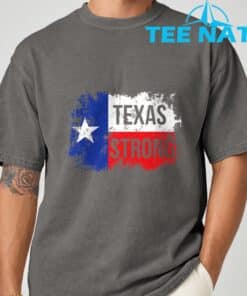 Texas Strong Lone Star Flag Vintage T Shirt 6