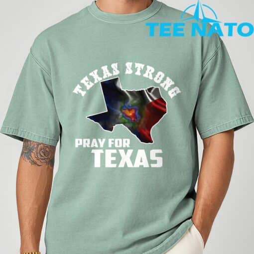 Texas Strong Pray For Texas Shirt - Image 2