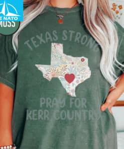 Texas Strong Pray for Kerr Country Shirt2 1