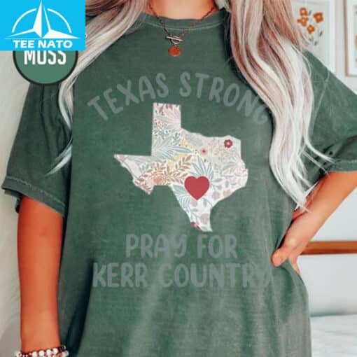 Texas Strong, Pray for Kerr Country Shirt - Image 4