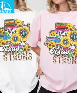 Texas Strong Sunflower Shirt3