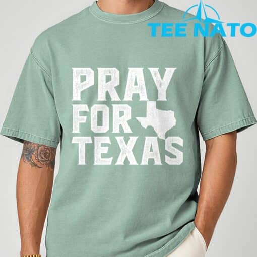 Texas Strong Texas Hill Country Pray For Texas Shirt - Image 2