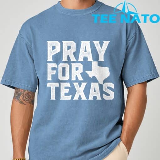 Texas Strong Texas Hill Country Pray For Texas Shirt - Image 3