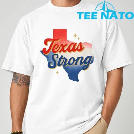 Texas Strong Vintage Pray for Texas Shirt