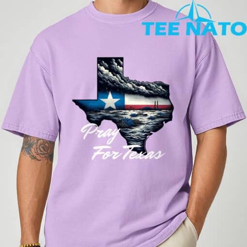 Texas Stronger Pray For Texas Hill Country Shirt - Image 5
