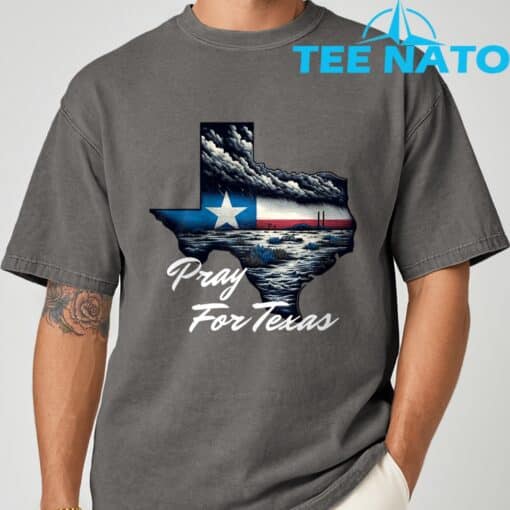 Texas Stronger Pray For Texas Hill Country Shirt - Image 6