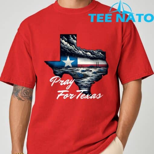Texas Stronger Pray For Texas Hill Country Shirt - Image 7